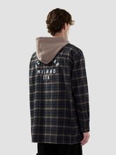 Camicia con cappuccio a quadri - Abbigliamento Uomo | GCDS