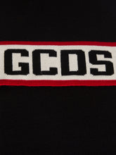 Scarf with Logo - Black | GCDS