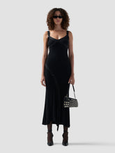 Abito lungo a maglia con bottoni a pressione - Abbigliamento Donna | GCDS