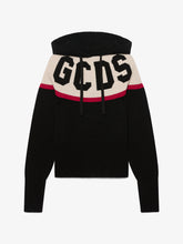 Logo Knit Cropped Hoodie - ALL FULL PRICE | GCDS
