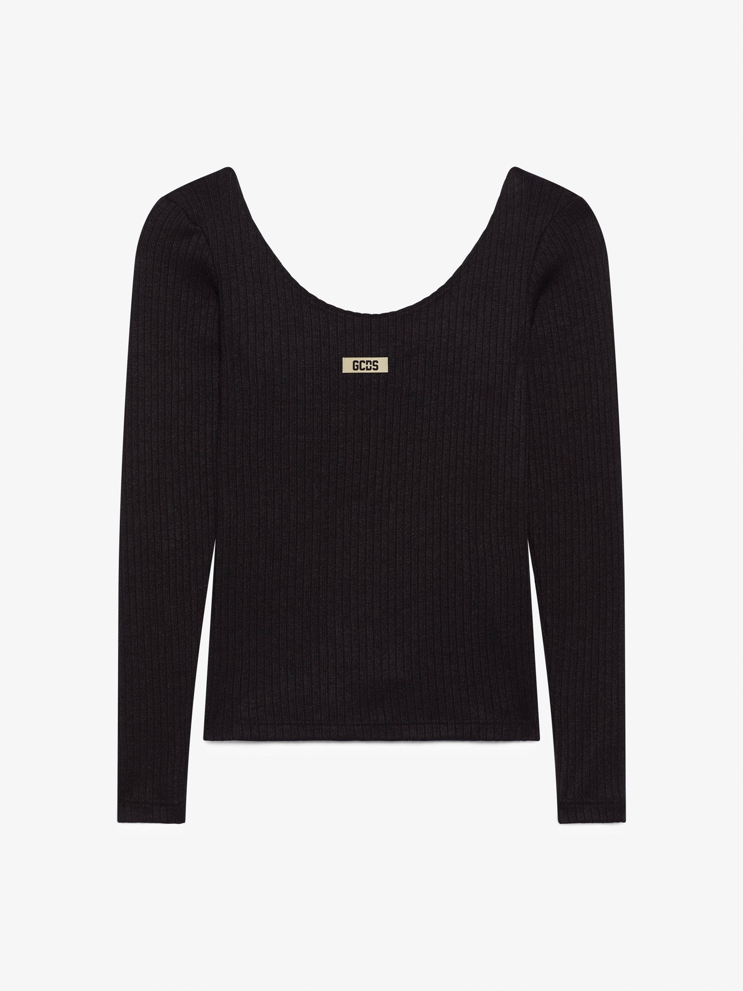 Women′s t-shirt and polo: long sleeve, oversized, graphic | GCDS Women′s t-shirt and polo: long sleeve, oversized, graphic | GCDS