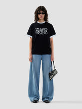 T-shirt logo TI AMO GCDS outlined - Abbigliamento Donna | GCDS