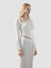 Ribbed Snap Longsleeves Top
 - ALL FULL PRICE | GCDS