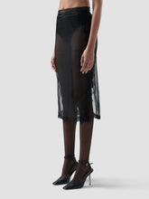 Gonna lunga in mesh - Abbigliamento Donna | GCDS