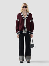 Logo Lounge College Cardigan - ALL FULL PRICE | GCDS