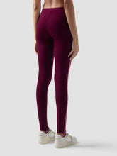 Leggings in piquet con bande logo - Abbigliamento Donna | GCDS