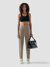 Jogger in scuba con bande logo - Abbigliamento Donna | GCDS