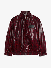 Python Faux Leather Bomber - ALL FULL PRICE | GCDS