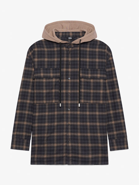 トップス tope. cross strap tunic / gingham p.b TOPE cross strap tunic/ gingham pb