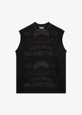 History Sleeveless Sweatshirt - ALL FULL PRICE | GCDS