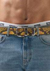 Snake Logo Belt - ALL FULL PRICE | GCDS