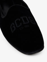 Mocassino in velluto con logo -  | GCDS