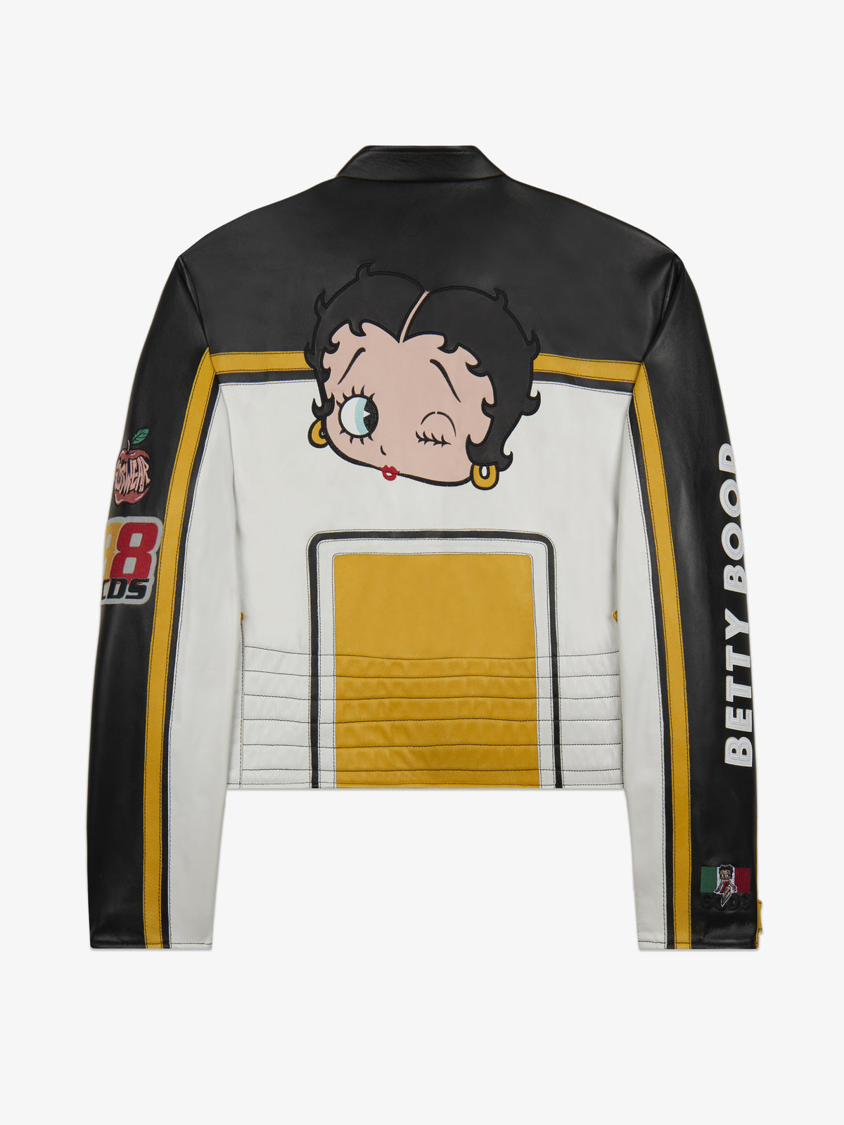 Betty Boop Biker Jacket Black | GCDS Official Website