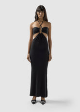 Long Crochet Dress with Logo - ALL FULL PRICE | GCDS