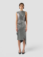 Sparkling Asymmetrical Midi Dress - Dalla passerella | GCDS
