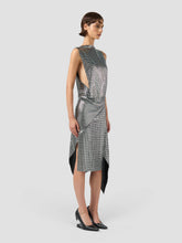 Sparkling Asymmetrical Midi Dress - Dalla passerella | GCDS
