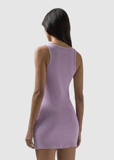 Ribbed Logo Lounge Mini Dress - ALL FULL PRICE | GCDS