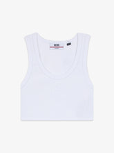 Ribbed Logo Lounge Mini Crop Top - ALL FULL PRICE | GCDS