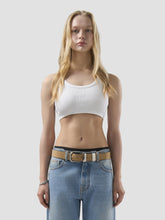Ribbed Logo Lounge Mini Crop Top - ALL FULL PRICE | GCDS