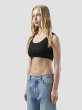 Ribbed Logo Lounge Mini Crop Top - ALL FULL PRICE | GCDS