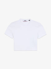 Ribbed Logo Lounge Crop T-shirt - ALL FULL PRICE | GCDS