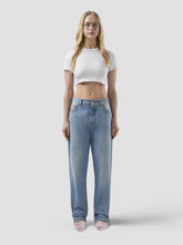 Ribbed Logo Lounge Crop T-shirt - ALL FULL PRICE | GCDS