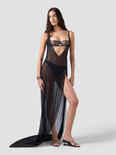 Sparkling Draped Dress