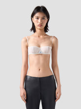 Tulle Balconette Bra