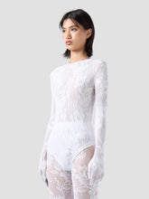 Seamless Logo Glove-Sleeve Bodysuit
