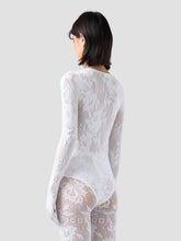 Seamless Logo Glove-Sleeve Bodysuit