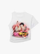 Betty Boop Asymmetrical T-Shirt - ALL FULL PRICE | GCDS