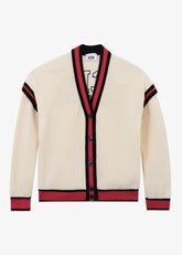 College Logo Lounge Cardigan - ALL FULL PRICE | GCDS