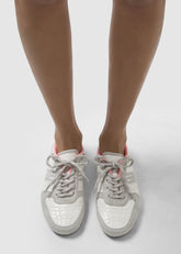 Lace-Up Sneakers - White | GCDS