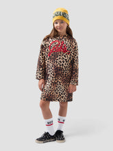 Abito con Stampa Leopardata - Marrone | GCDS