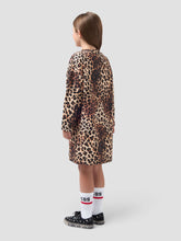 Abito con Stampa Leopardata - Marrone | GCDS