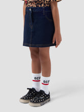 Denim Skirt - Dark Blue | GCDS