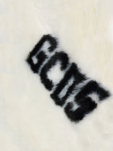 Scarf with Logo - Optic White | GCDS
