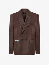 Preppy Blazer with Logo - Pinecone | GCDS