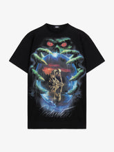 Oversized Cropped Gothic Graphic T-Shirt - FULL PRICE ONLY | GCDS