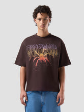 Oversized Cropped T-Shirt with Gothic Graphic - FULL PRICE ONLY | GCDS