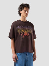 Oversized Cropped T-Shirt with Gothic Graphic - FULL PRICE ONLY | GCDS