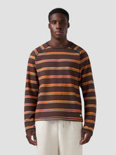 Striped Waffle Long Sleeve T-Shirt