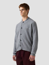 Tailored Varsity Cardigan - Grey | GCDS