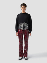 Crew Neck Sweatshirt with Mesh Effect - FULL PRICE ONLY | GCDS