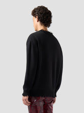 Crew Neck Sweatshirt with Mesh Effect - FULL PRICE ONLY | GCDS