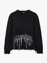 Crew Neck Sweatshirt with Mesh Effect - FULL PRICE ONLY | GCDS