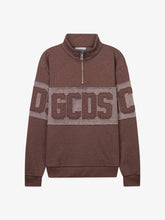 Half-Zip Sweatshirt with Logo Patch - FULL PRICE ONLY | GCDS