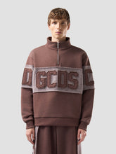 Half-Zip Sweatshirt with Logo Patch - FULL PRICE ONLY | GCDS