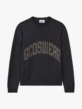 Crewneck Sweatshirt with Studded Logo - FULL PRICE ONLY | GCDS