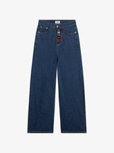 Wide-Leg Denim Trousers with Logo - FULL PRICE ONLY | GCDS